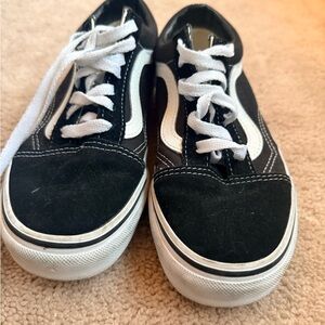 Vans Black and White Sneakers
